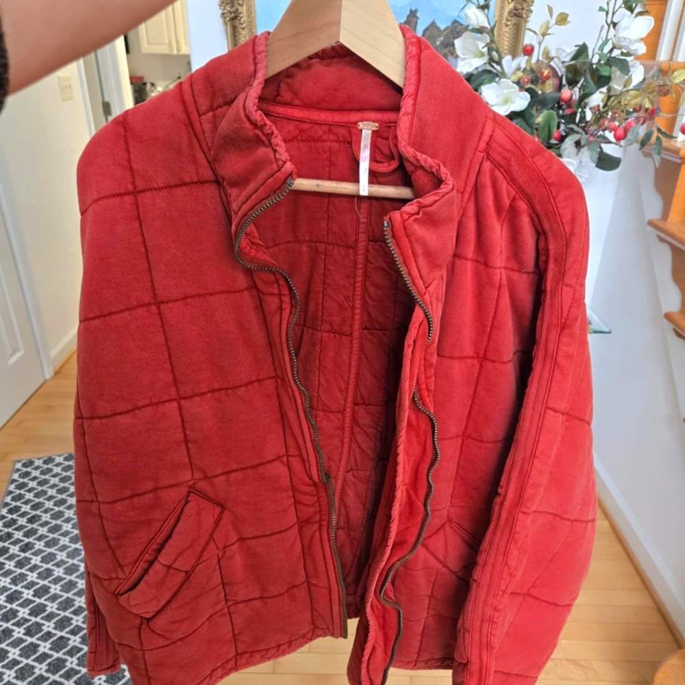 NWT DOLMAN QUILTED KNIT JACKET IN RARE COLOR MYRRH 100% COTTON WOMEN SIZE SMALL